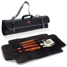 Load image into Gallery viewer, NFL Tampa Bay Buccaneers 3-Piece BBQ Tool Tote
