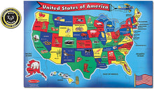 Load image into Gallery viewer, Melissa &amp; Doug U.S.A. 51pc Floor Puzzle
