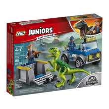 Load image into Gallery viewer, LEGO Juniors/4+ Jurassic World Raptor Rescue Truck 10757 Building Kit (85 Piece)