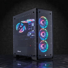 Load image into Gallery viewer, Corsair HD Series High Performance RGB LED PWM Fans