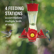 Load image into Gallery viewer, Perky-Pet 203CPBN Pinch Waist Glass Hummingbird Feeder