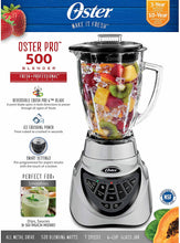Load image into Gallery viewer, Oster BLSTTA-C00-026 Blender, Brushed Nickel