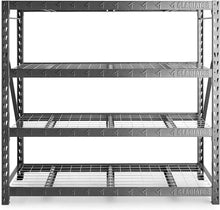 Load image into Gallery viewer, 77&quot; Wide Heavy Duty Rack with Four 24&quot; Deep Shelves