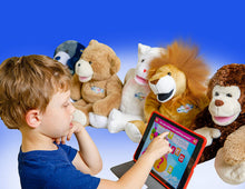 Load image into Gallery viewer, Kayle Concepts Bluebee Pal Pro The Lion - Talking Plush Educational Learning Toy
