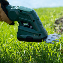 Load image into Gallery viewer, Scotts Outdoor Power Tools LSS10172S 7.2-Volt Lithium-Ion Cordless Grass Shear/Shrub Trimmer Combo, Green
