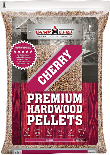 Camp Chef PLCY Cherry Premium Hardwood Smoking Cooking Pellets