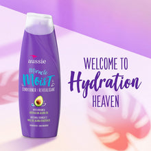 Load image into Gallery viewer, Aussie Miracle Moist Shampoo &amp; Aussie Miracle Moist Conditioner, 2-pack, 26.2 Fl. Oz ea.
