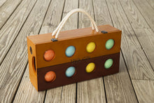 Load image into Gallery viewer, Viva Sol Premium Resin Bocce Ball Set with Wooden Case for Outdoor Play with Two to Eight Players
