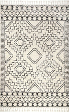 Load image into Gallery viewer, nuLOOM Vasiliki Moroccan Tribal Shag Area Rug