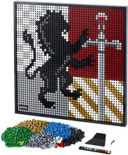 Load image into Gallery viewer, LEGO Art Harry Potter Hogwarts Crests 31201 Building Kit; Perfect for Adults Who Love Hobbies and Collectibles, New 2021 (4,249 Pieces)