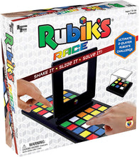 Load image into Gallery viewer, Rubik's Race Game, Head To Head Fast Paced Square Shifting Board Game Based On The Rubiks Cubeboard, for Family, Adults and Kids Ages 7 and Up