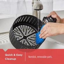 Load image into Gallery viewer, BLACK+DECKER Purify 2-Liter Air Fryer, White/Black, HF100WD