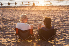 Load image into Gallery viewer, Cascade Mountain Tech Camping Chair - Low Profile Folding Chair for Camping, Beach, Picnic, Barbeques, Sporting Event with Carry Bag