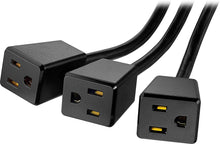 Load image into Gallery viewer, Insignia - 3 Plug Outlet Saver - Black