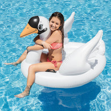 Load image into Gallery viewer, Intex Swan Inflatable Ride-On, 51&quot; X 40&quot; X 39&quot;, for Ages 14+