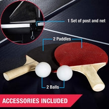 Load image into Gallery viewer, MD Sports Table Tennis Set: Regulation Ping Pong Table with Net - Available in Multiple Styles