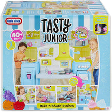 Load image into Gallery viewer, Little Tikes Tasty Jr. Bake 'N Share Kitchen Role Play Kitchen &amp; Activity Set