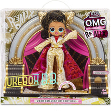 Load image into Gallery viewer, LOL Surprise! OMG Remix 2020 Collector Edition Jukebox B.B. with Token-Triggered Music, Colorful Lights, White and Gold Classic Rock Outfit, Flashy Accessories | Kid Girls 4-15 Years Old