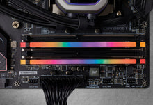 Load image into Gallery viewer, CORSAIR VENGEANCE RGB 16GB (2x8GB) DDR4 2666MHz C16 Desktop Memory - Black