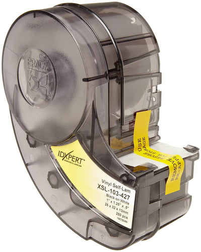 Brady XSL-427 Idxpert, B-427 Self-Laminating Vinyl Label