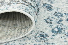 Load image into Gallery viewer, Unique Loom 3134066 Area Rug, 2' x 7' Runner, Light Blue