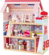 Load image into Gallery viewer, KidKraft Chelsea Doll Cottage with Furniture