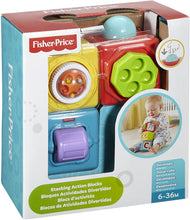 Load image into Gallery viewer, Fisher-Price Stacking Action Blocks