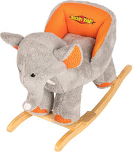 Load image into Gallery viewer, Rockin' Rider Ernie The Elephant Baby Rocker Ride On, Orange