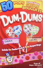 Load image into Gallery viewer, Dum-Dum Pops 50 count Valentine Kit