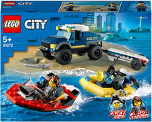 Load image into Gallery viewer, LEGO 60272 Police Boat Transport