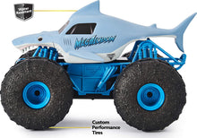 Load image into Gallery viewer, Monster Jam, Official Megalodon Storm All-Terrain Remote Control Monster Truck, 1:15 Scale