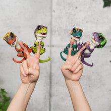 Load image into Gallery viewer, Untamed Raptor by Fingerlings - Blaze (Orange) - Interactive Collectible Dinosaur - By WowWee