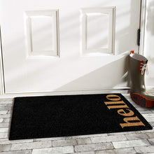 Load image into Gallery viewer, Calloway Mills 102642436BNB Vertical Hello Doormat, Black/Natural, 24&quot; x 36&quot;