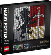 Load image into Gallery viewer, LEGO Art Harry Potter Hogwarts Crests 31201 Building Kit; Perfect for Adults Who Love Hobbies and Collectibles, New 2021 (4,249 Pieces)