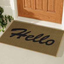 Load image into Gallery viewer, Ottomanson Ottohome Collection Rectangular Welcome Doormat (Machine-Washable/Non-Slip)