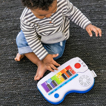 Load image into Gallery viewer, Baby Einstein Flip &amp; Riff Keytar Musical Guitar and Piano Toddler Toy with Lights and Melodies, Ages 12 months and up