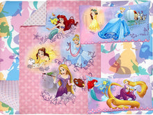 Load image into Gallery viewer, Disney Princess Adventure Rules 4pc Toddler Bedding Set - Belle - Ariel - Tanggled -Cinderella