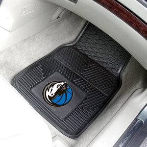 Fanmats NBA - Dallas Mavericks 2-pc Vinyl Car Mat Set/17"x27"