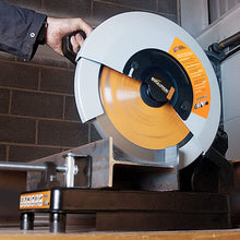 Load image into Gallery viewer, Evolution Power Tools RAGE2 Multi Purpose Cutting Chop Saw, 14-Inch