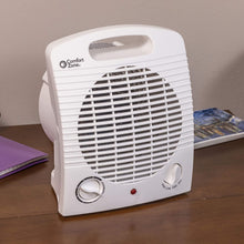 Load image into Gallery viewer, Comfort Zone CZ35 1500 Watt Portable Heater with Thermostat, White