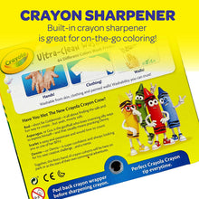 Load image into Gallery viewer, Crayola 52-3287 Ultra Clean Washable Crayons, 64 Classic Colors with Built in Sharpener Assorted, Standard