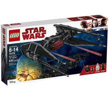 Load image into Gallery viewer, LEGO Star Wars Episode VIII Kylo Ren's Tie Fighter 75179 Building Kit (630 Piece)