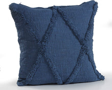 Load image into Gallery viewer, LR Home Royal Blue Throw Pillow, 18" x 18",