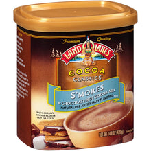 Load image into Gallery viewer, Land O Lakes Canister Hot Cocoa Mix, Snickerdoodle, 14.8 Ounce