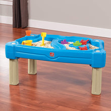 Load image into Gallery viewer, Step2 Cascading Cove Sand &amp; Water Table with Umbrella | Kids Sand &amp; Water Play Table