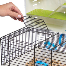 Load image into Gallery viewer, MidWest Homes for Pets Hamster Cage | Awesome Arcade Hamster Home | 18.11" x 11.61" x 21.26"