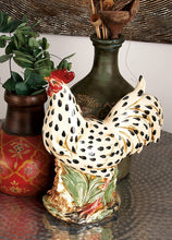 Load image into Gallery viewer, Deco 79 40744 Ceramic Decorative Rooster Statue, 13 by 14-Inch