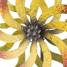 Load image into Gallery viewer, Alpine NCY246 72&quot; Metal Windmill Garden Stake, Multi Color