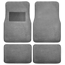 Load image into Gallery viewer, FH Group F14403GRAY Gray Carpet Floor Mat with Heel Pad (Deluxe)