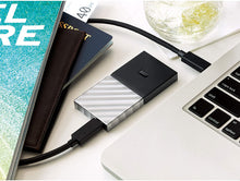 Load image into Gallery viewer, WD 256GB My Passport SSD External Portable Drive, USB 3.1, Up to 540 MB/s - WDBKVX2560PSL-WESN